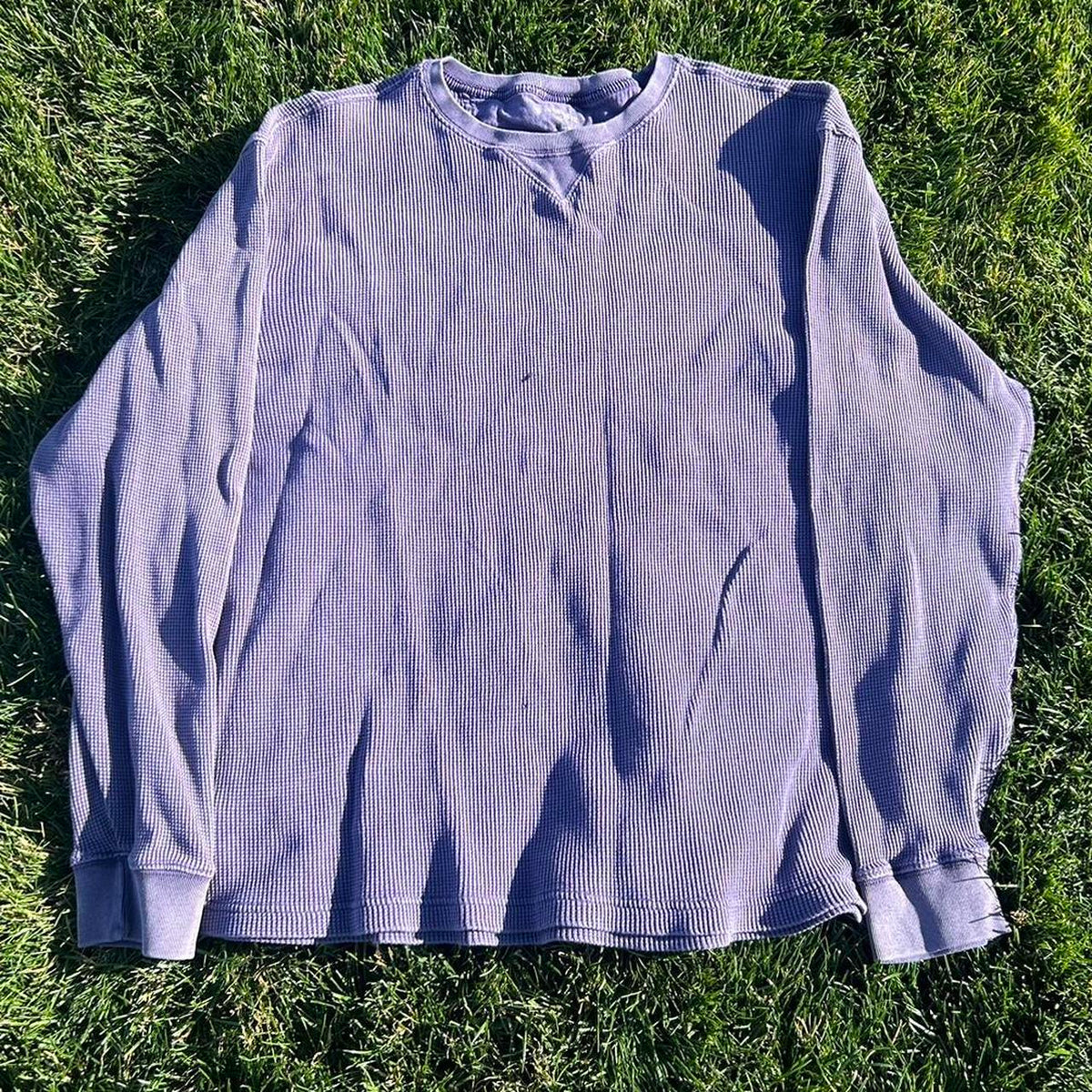 Crazy Faded Waffle Thermal (sold)