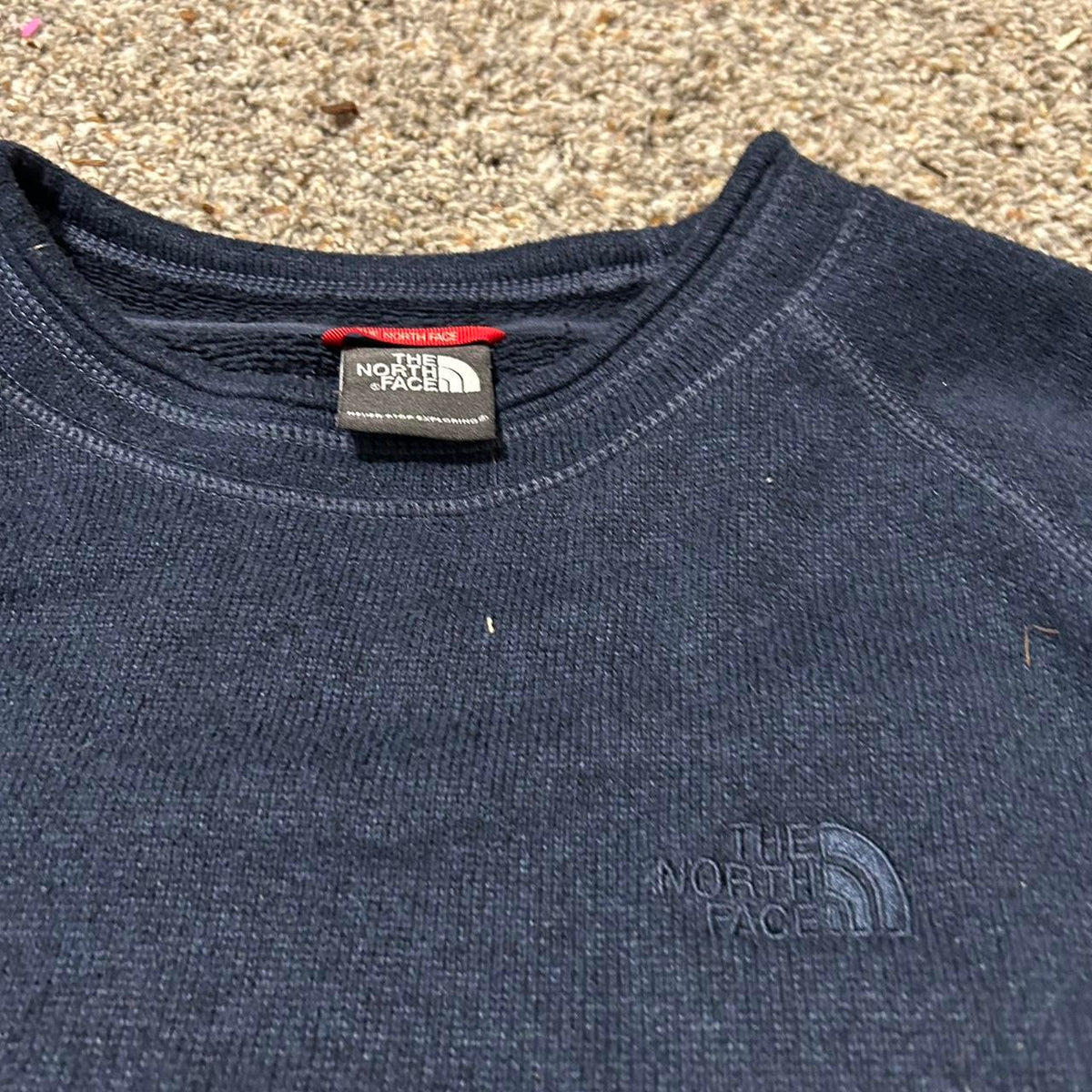Navy North Face Jacket photo 2