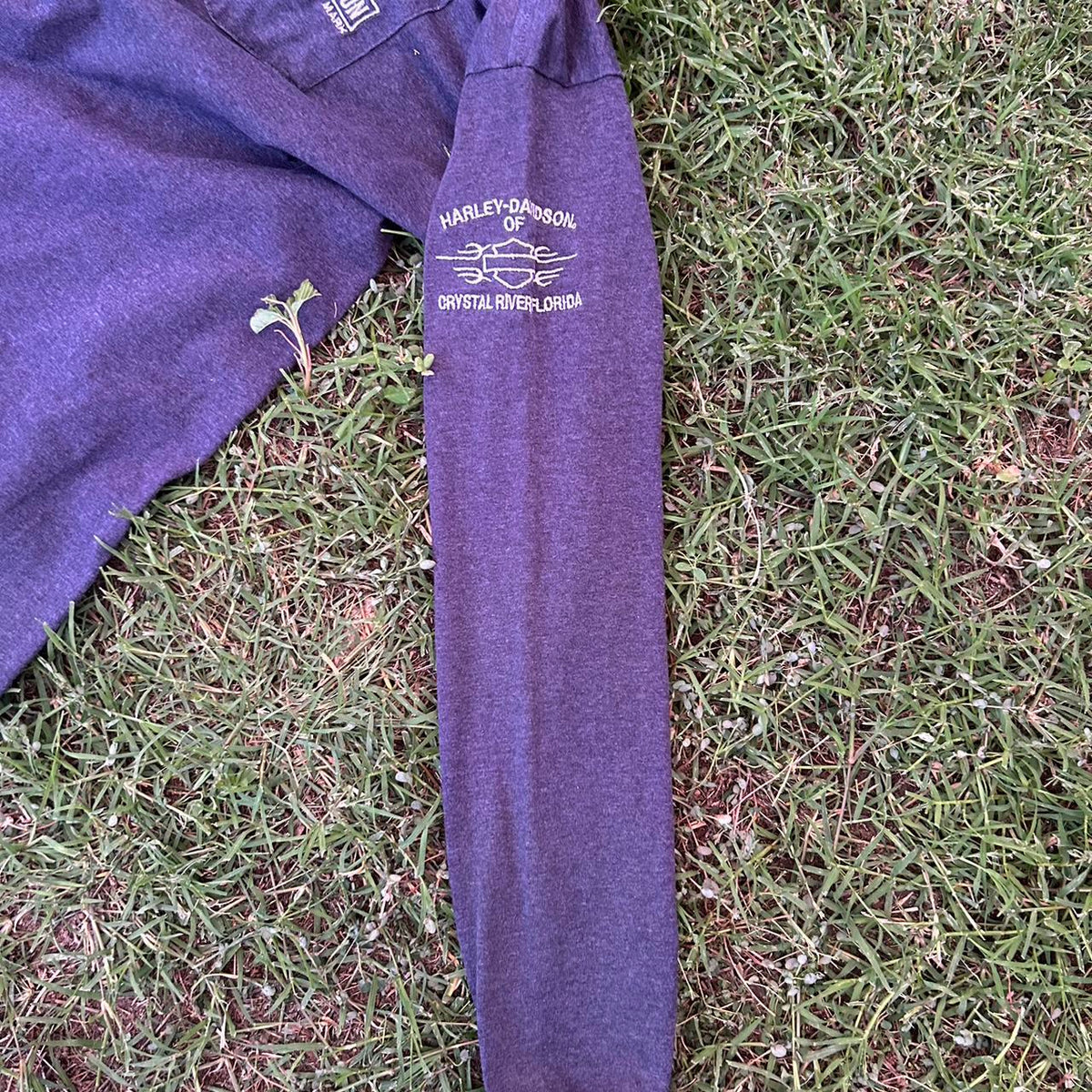 Embroidered Harley-Davidson Longsleeve photo 2