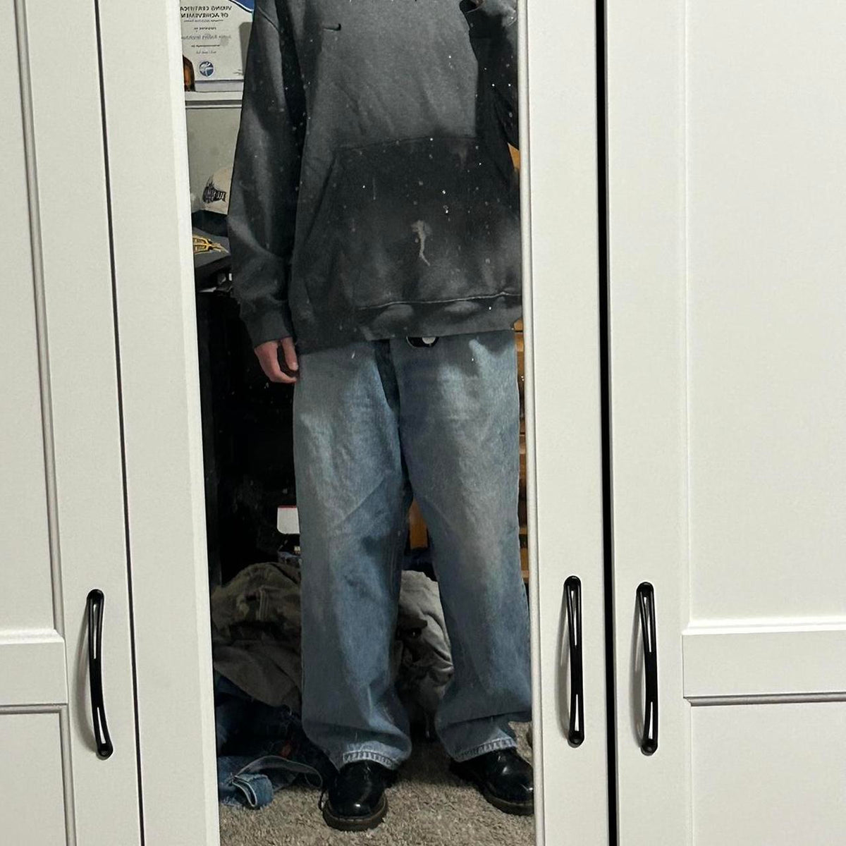 Y2K Grey Tag Nike Essential Hoodie photo 4