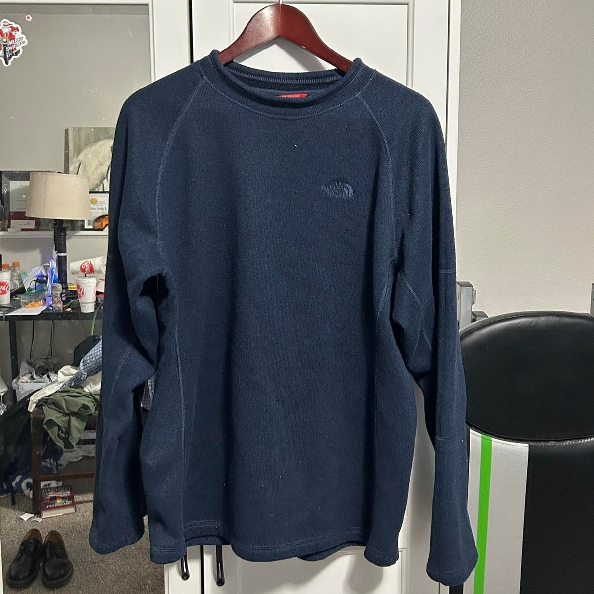 Navy North Face Jacket photo 1