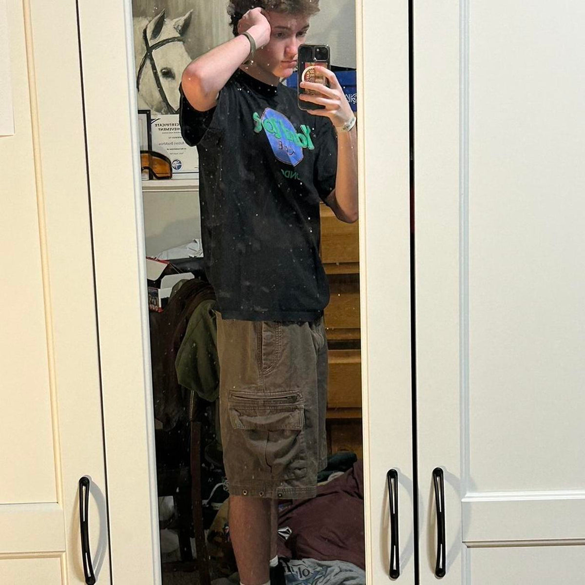 Lee Dungaree Cargo Shorts (sold)