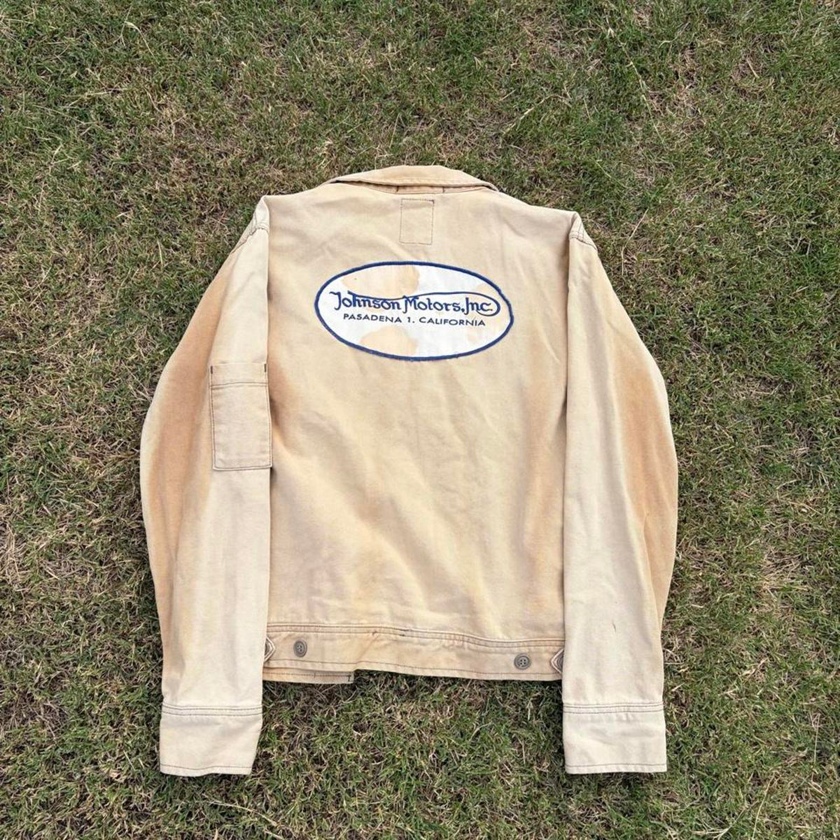 Vintage 90s Carhartt Faded Workwear Jacket, Size L, view 3