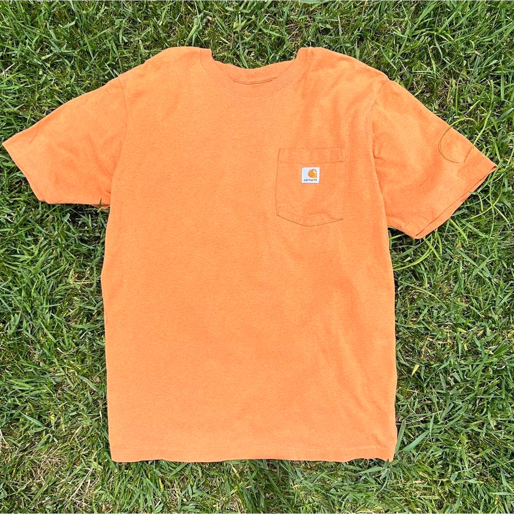 Orange Carhartt Pocket Tee photo 1