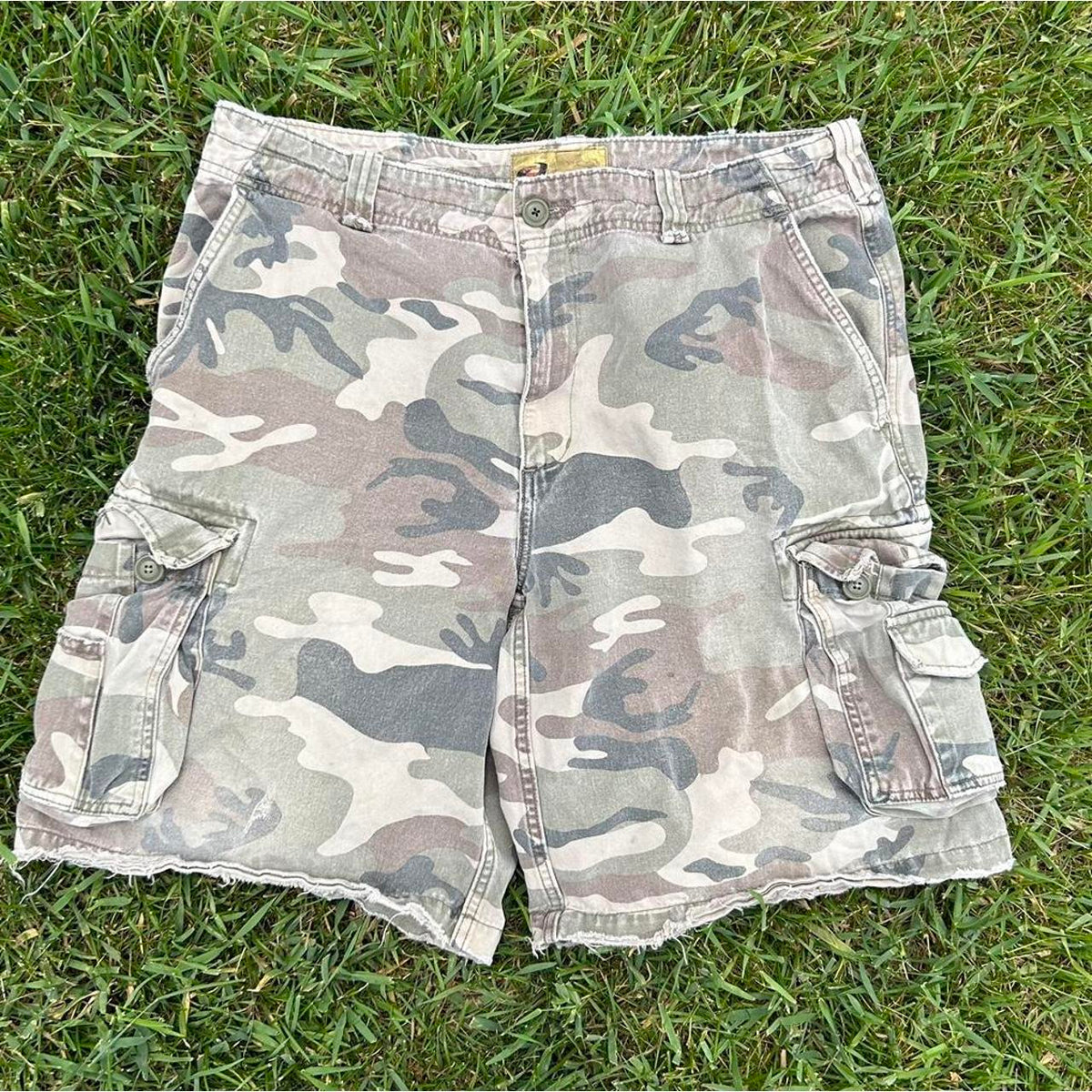 Camo Cargo Shorts (sold)