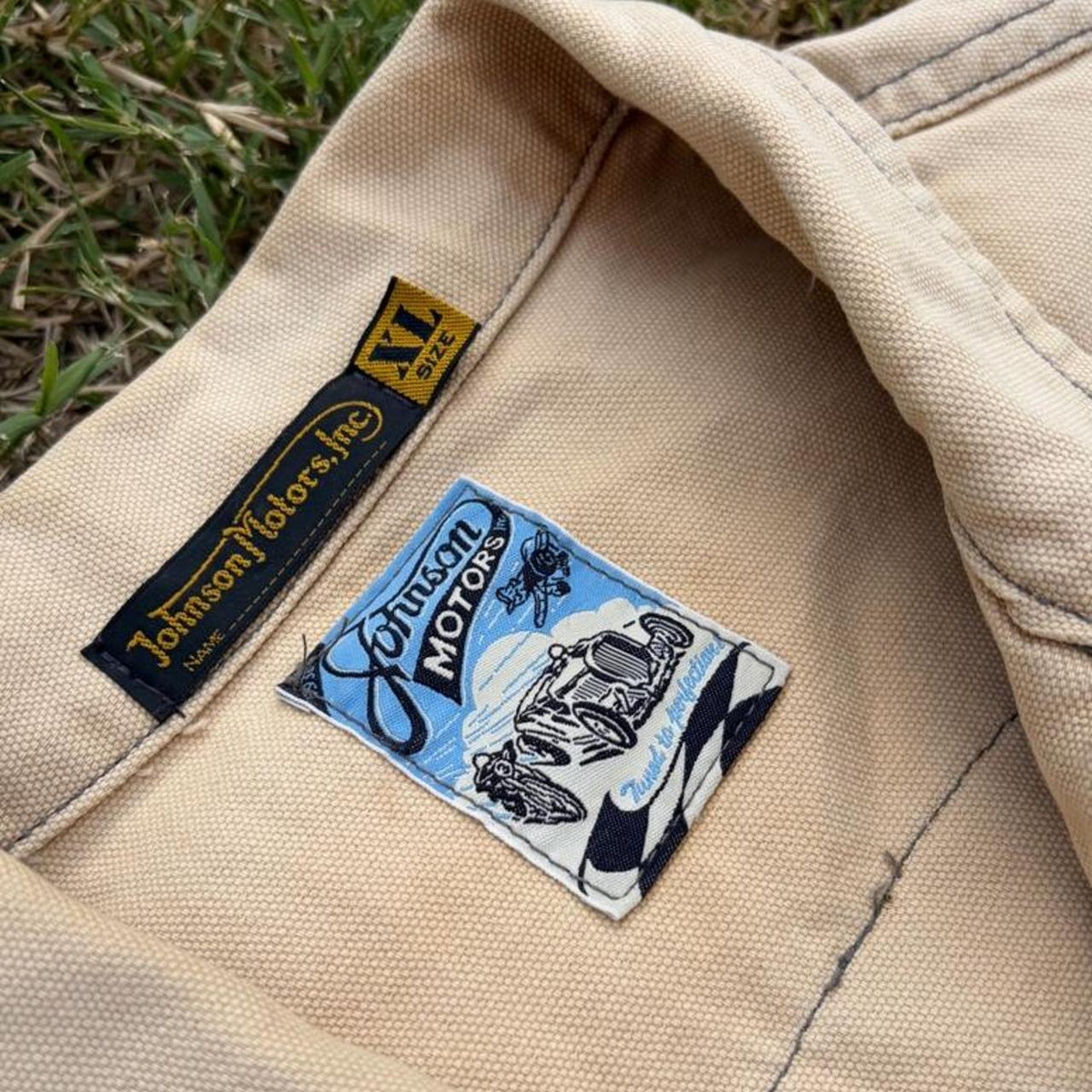 Vintage 90s Carhartt Faded Workwear Jacket, Size L, view 4