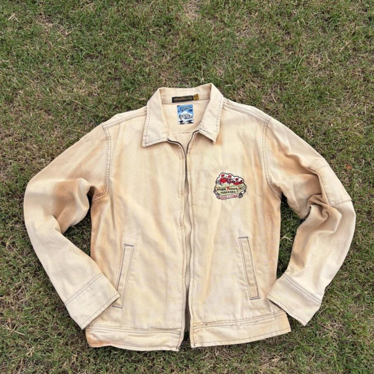 Vintage 90s Carhartt Faded Workwear Jacket, Size L