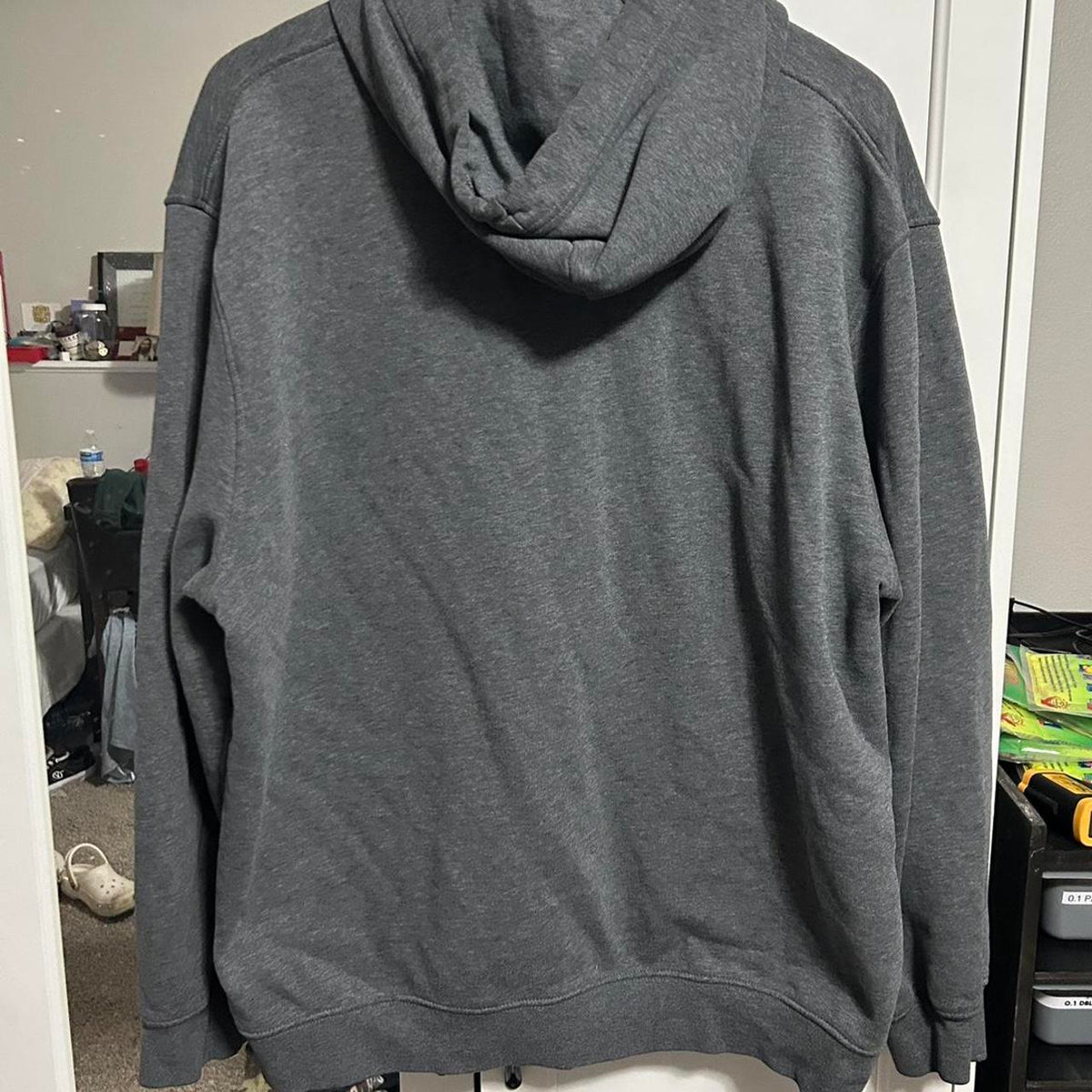 Y2K Grey Tag Nike Essential Hoodie photo 2