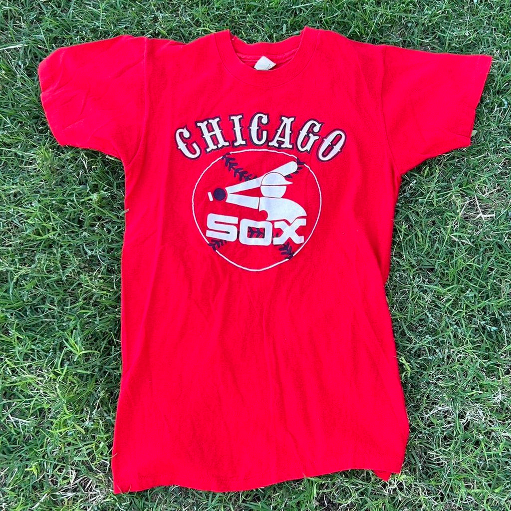 Vintage 80s Chicago White Sox Tee photo 2
