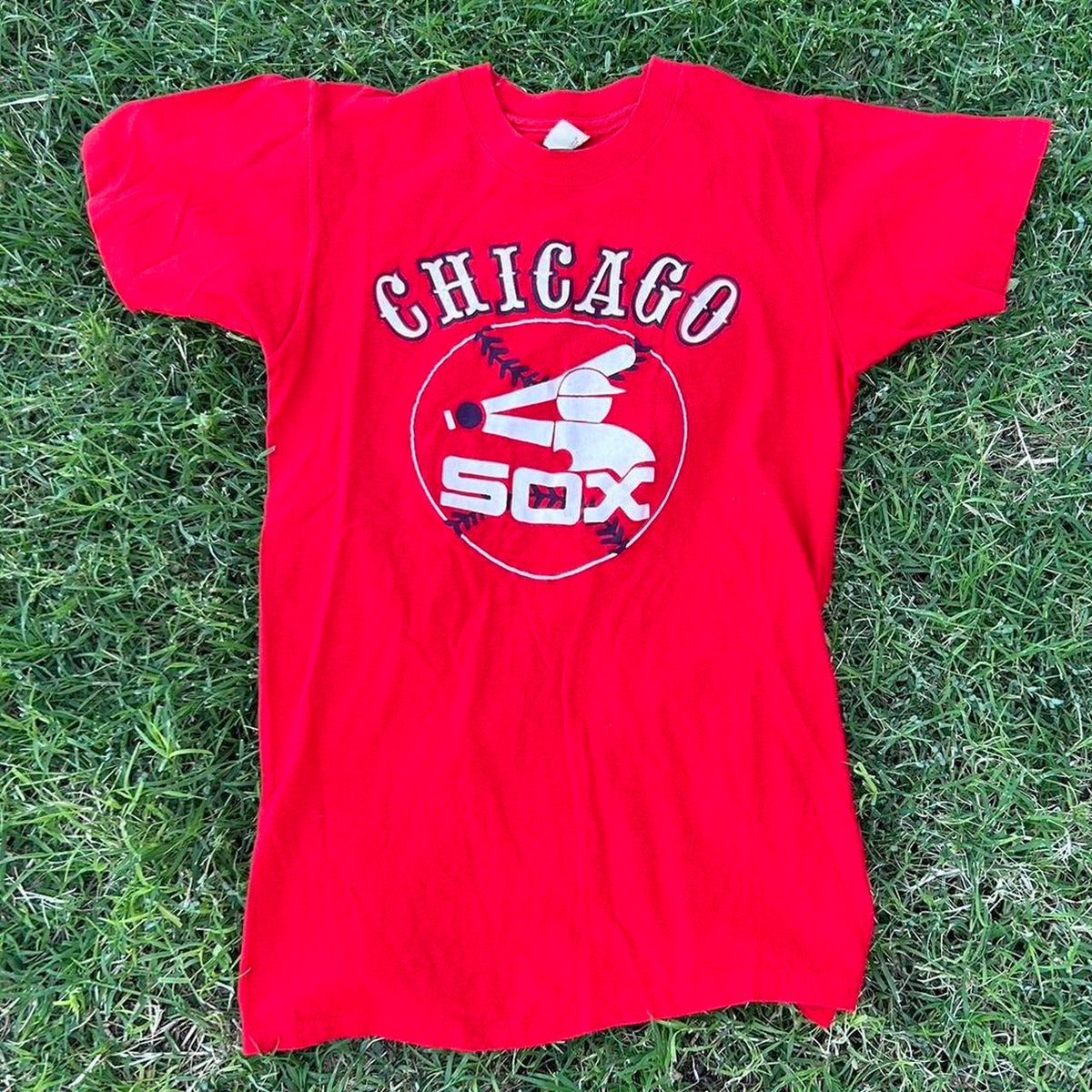 Vintage 80s Chicago White Sox Tee photo 2