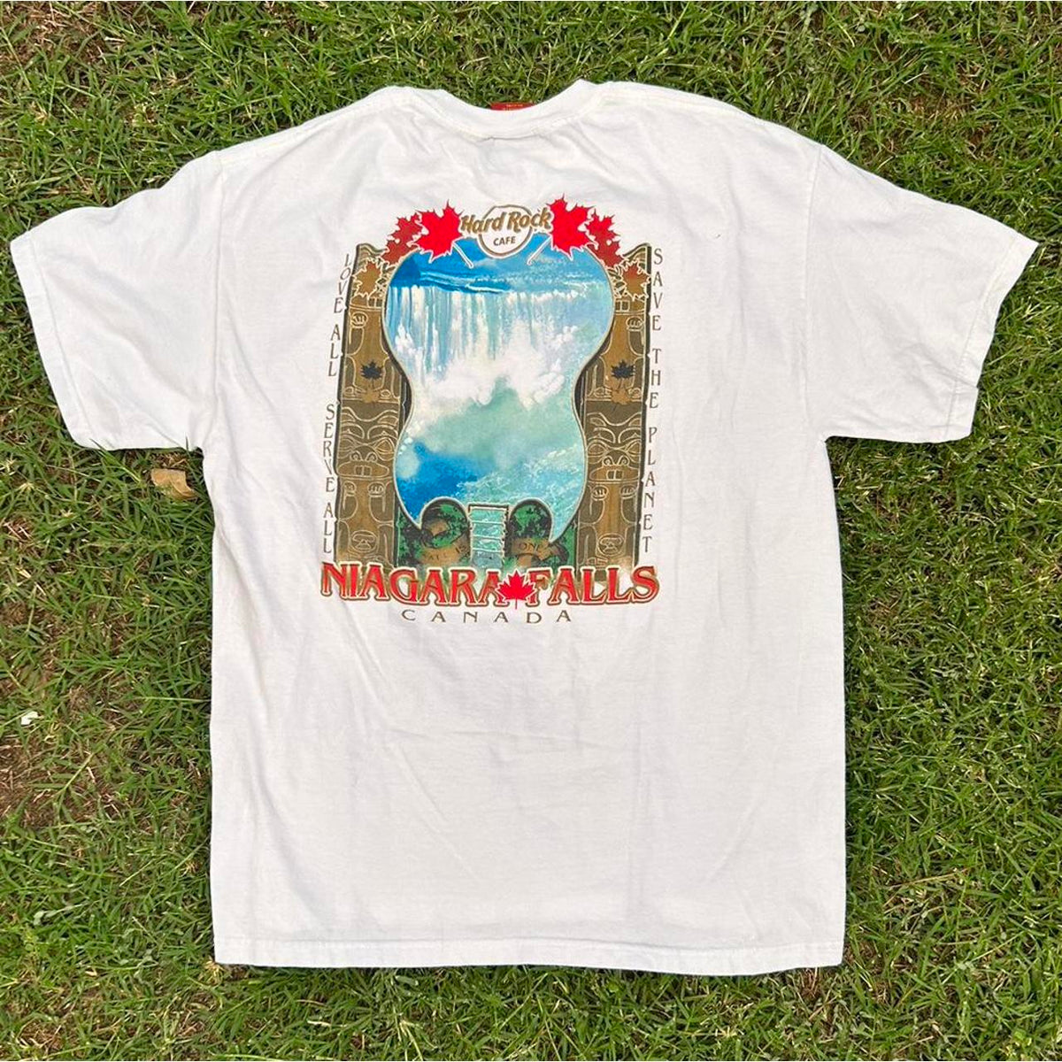 Vintage 90s Hard Rock Cafe Niagara Falls Tee photo 3
