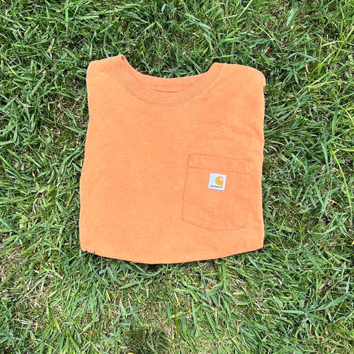 Carhartt Pocket Tee, Orange, Size L, view 2