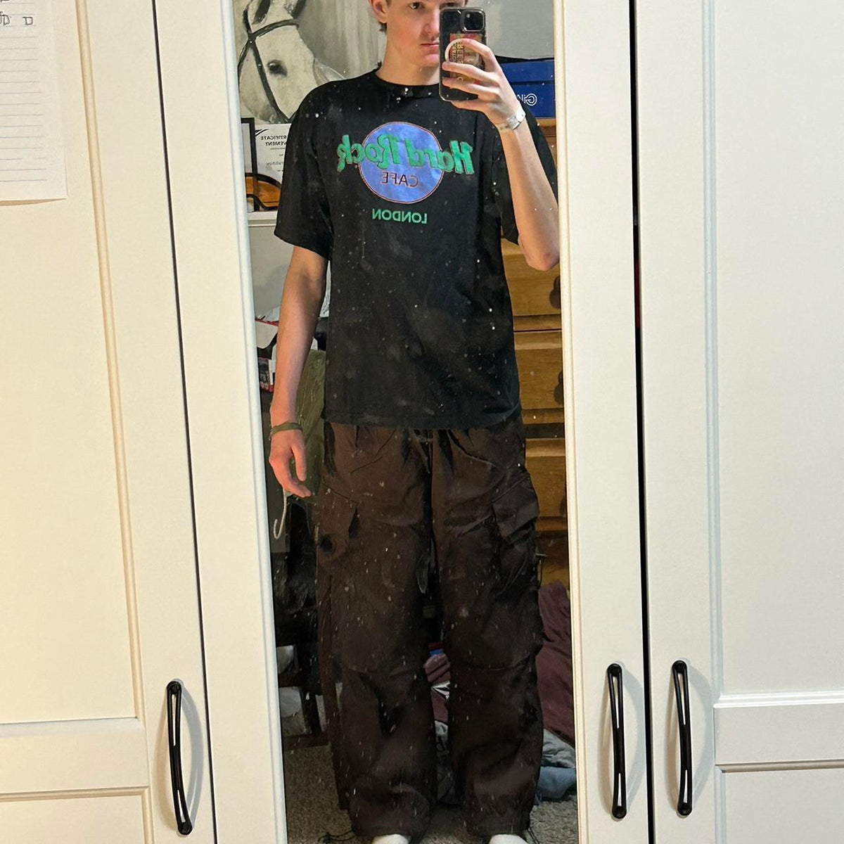Brown Parachute Pants (sold)