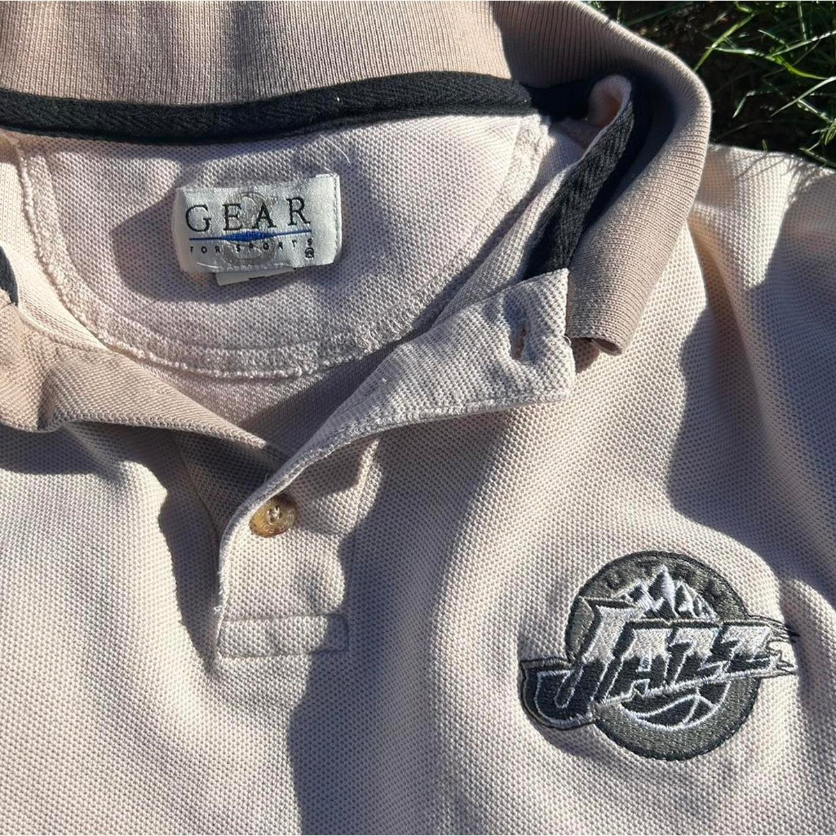 Vintage 90s Utah Jazz Polo photo 3