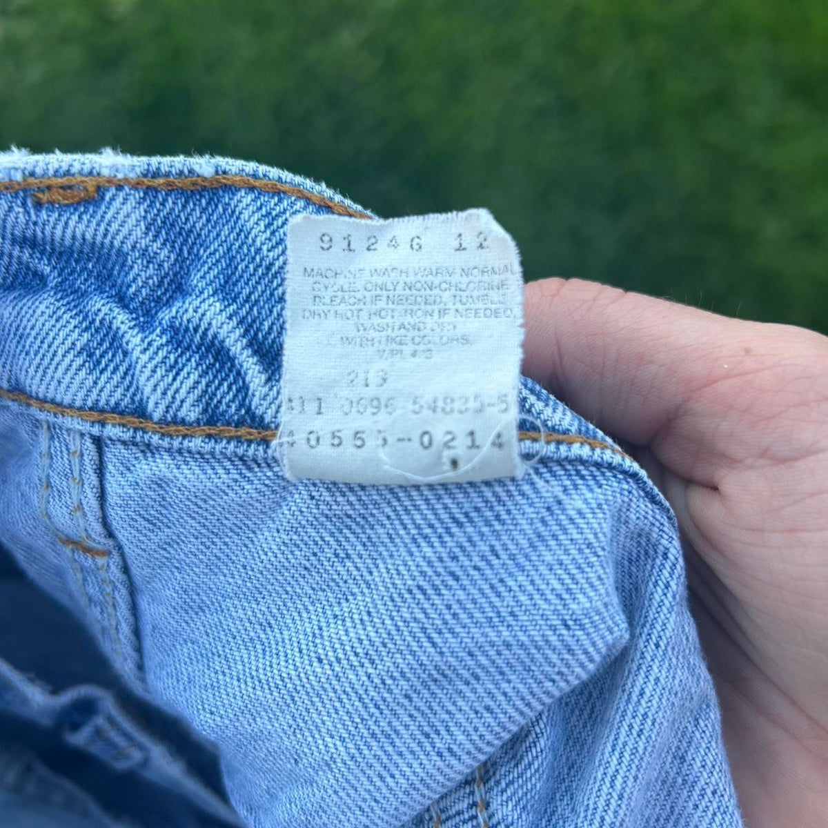 Baggy 90s Orange Tab Levi's photo 4
