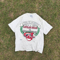 Vintage 1993 Cleveland Indians vs Chicago White Sox End of an Era Tee, Size L