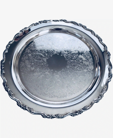 OL Oneida Silver Platter 15"